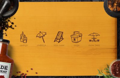 Hand Drawn Barbecue BBQ Icons Cookout Vector Pack P5