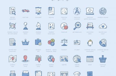 Hand Drawn Business Icons General