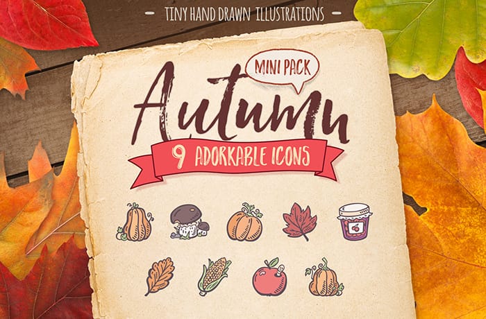 Autumn Icons – Mini Pack