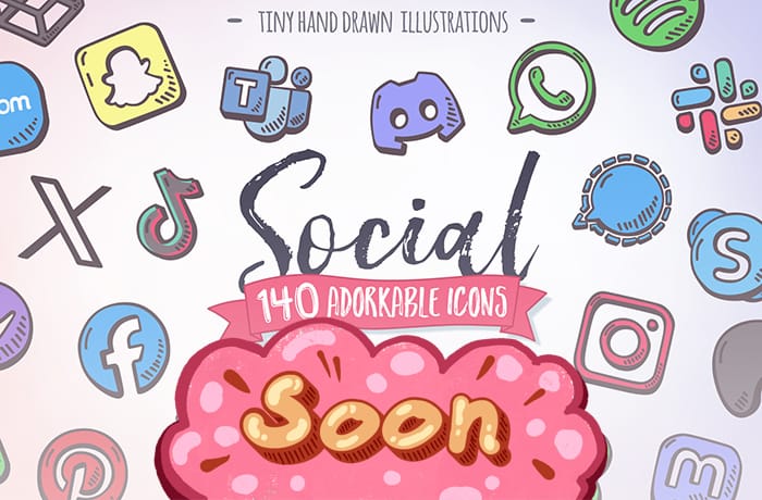 Social Media Icons – Premium Pack